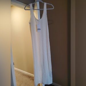 Zara knitted maxi dress